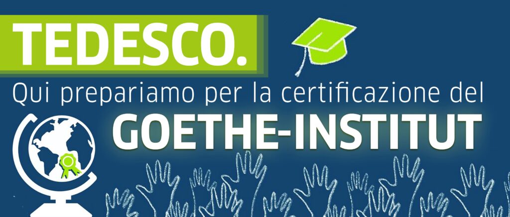 logo certificazione tedesco presso l'istituto Goethe-institut